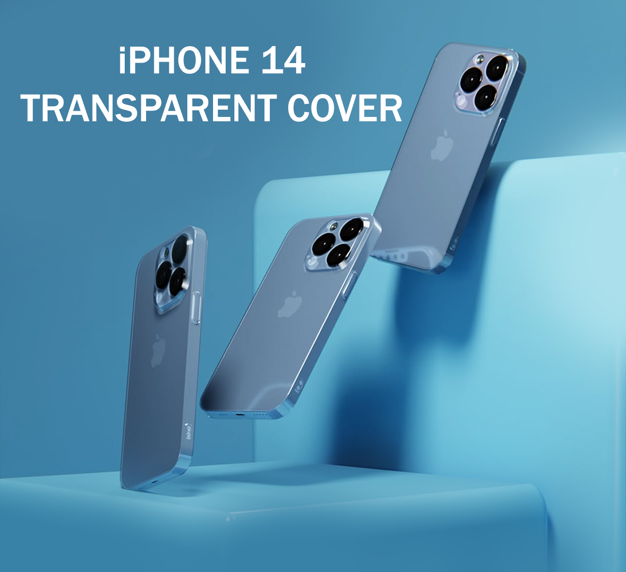 iPhone 14 transparent covers by Transparent Wear in India