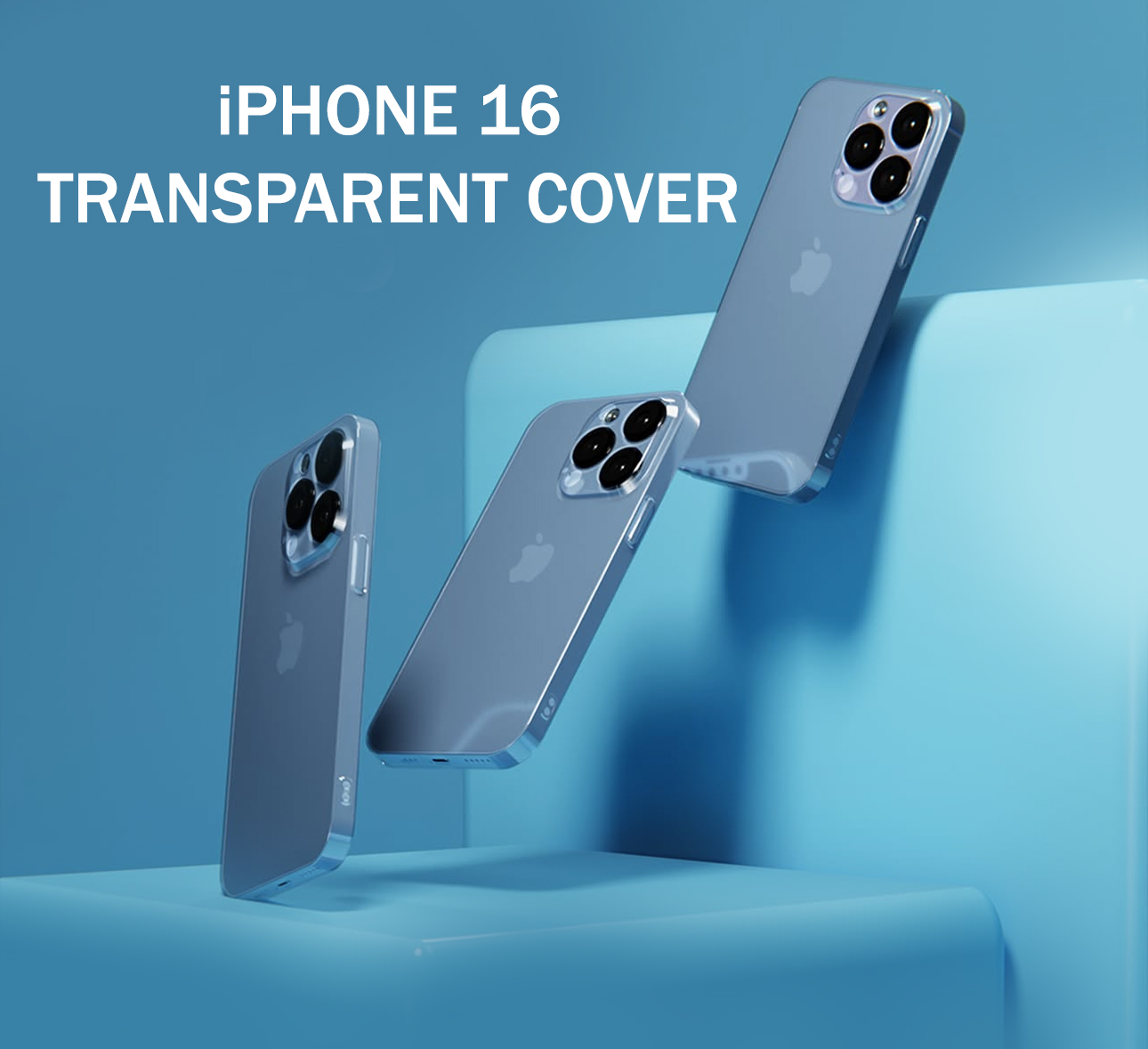 iPhone 16 transparent covers by Transparent Wear in India